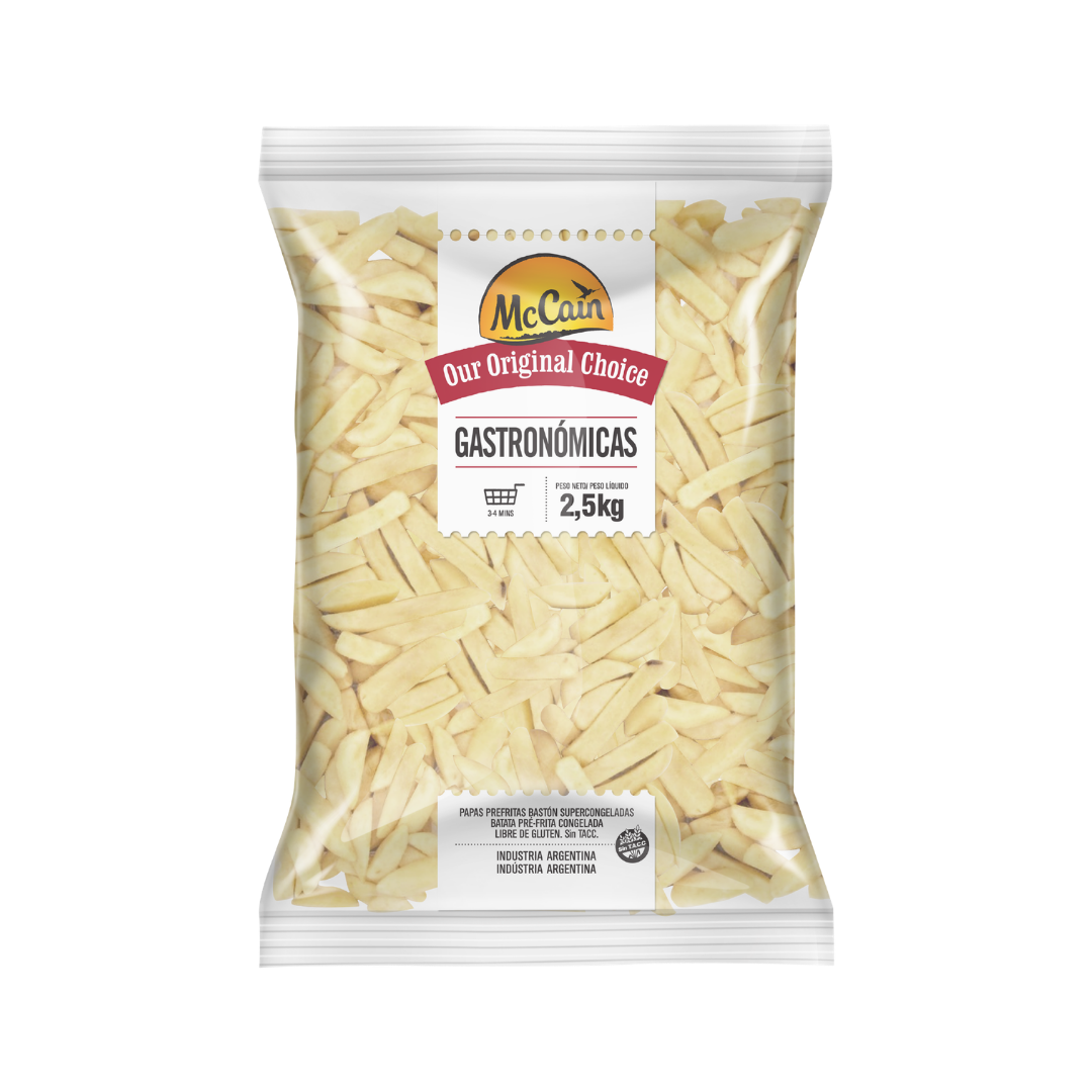 PAPA MC CAIN GASTRONOMICAS 2.5 KG CAJA 6 UNID