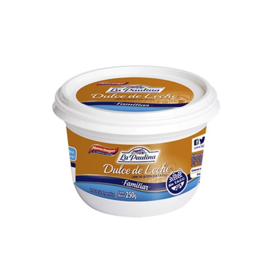 DULCE DE LECHE FAMILIAR 250 GRS CAJA 24 UNID