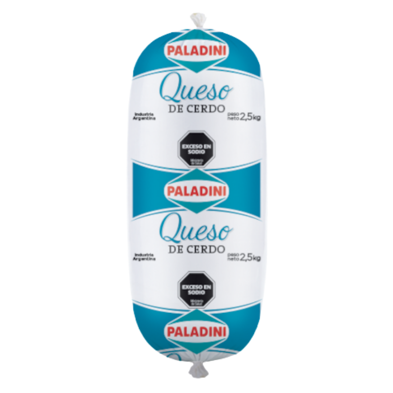 QUESO DE CERDO PALADINI 2.5 KG