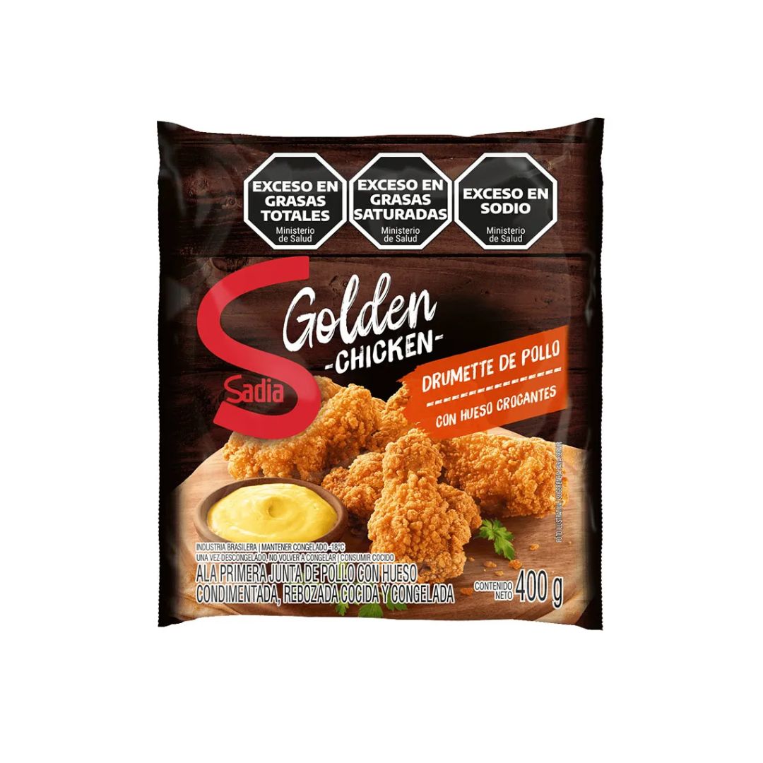 ALITAS DE POLLO CONG GOLDEN ARG 400 G BULTO 14U