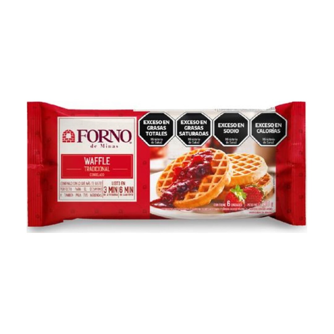 WAFFLE FM CONG TRADICIONAL MC CAIN 6X35GRS CAJA 15 UNID