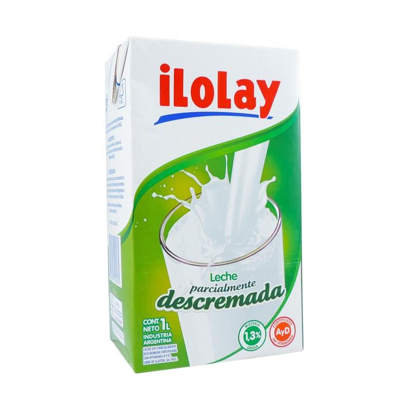 LECHE LARGA VIDA PARC DESC ILOLAY 1L BULTO 12 UNID