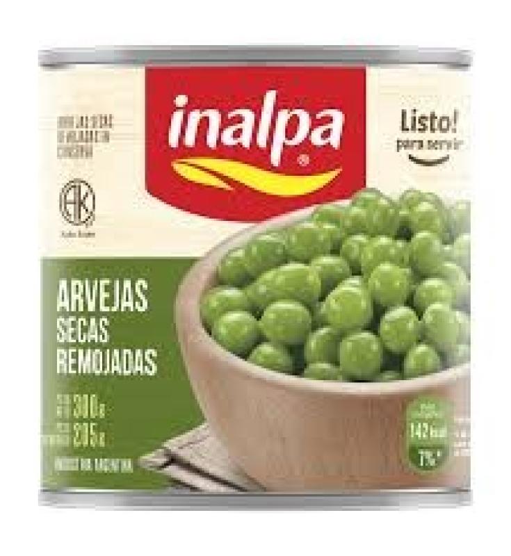 ARVEJA INALPA S/R 300 GRS CAJA 24 UNID