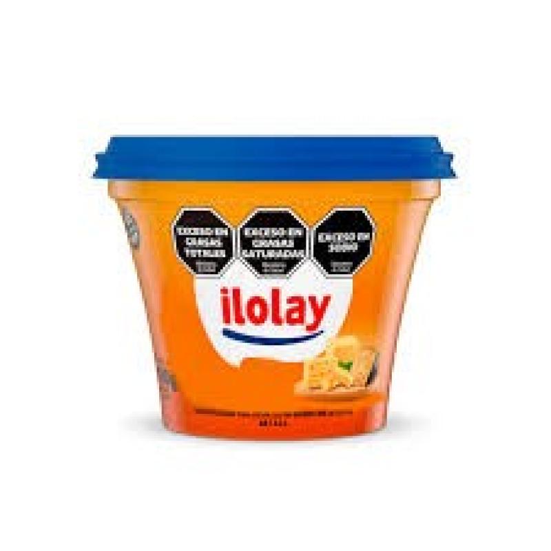 QUESO UNTABLE CLASICO ILOLAY 190 GRS BULTO 12 UNID