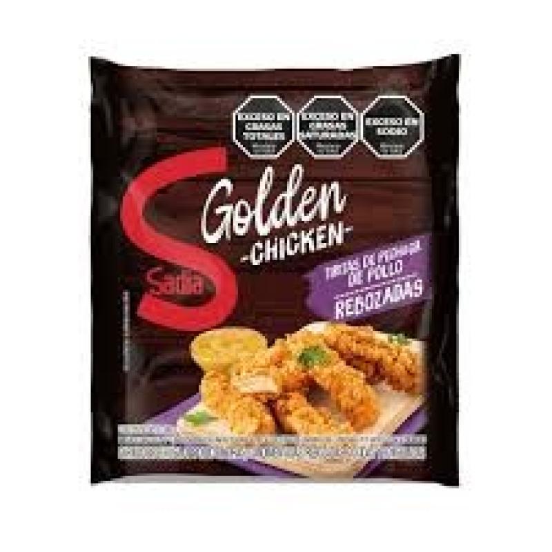 TIRITAS DE POLLO CONG GOLDEN 300 GRS CAJA 12 UNID