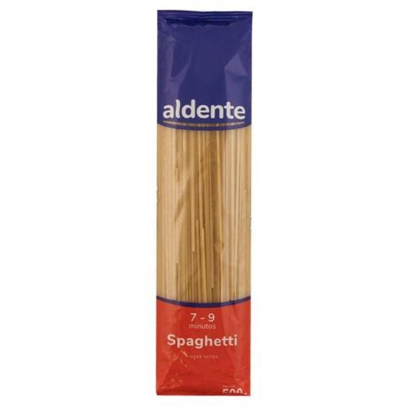 FIDEOS SPAGHETTIS AL DENTE 500 GRS BULTO 20 UNID