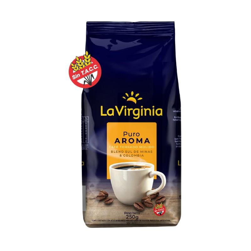 CAFE MOLIDO LV TOSTADO MAS 250 GRS BULTO 12 UNID